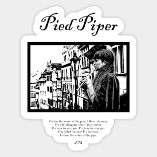 Pied Piper L Sticker